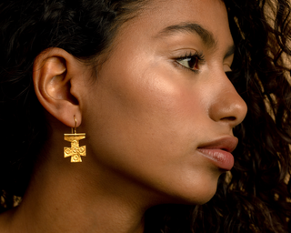 Nicene Cross Earrings