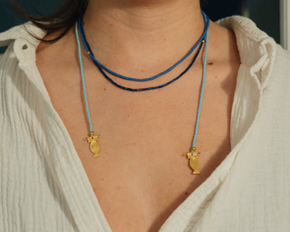 Ichthys Wrap Necklace