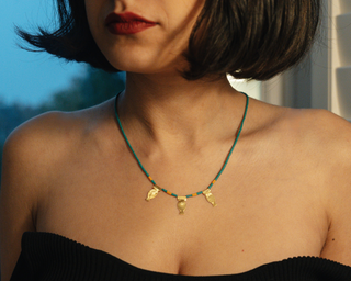 Three Ichthys Necklace