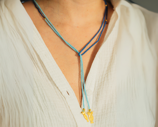 Ichthys Wrap Necklace