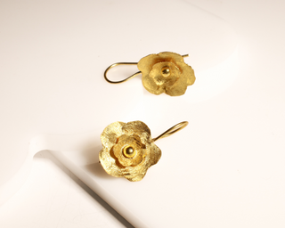 Poppy Flower Earrings